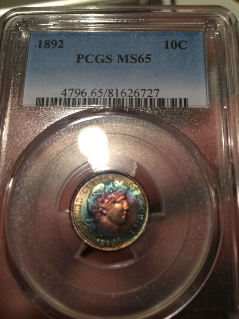 Want to see a pretty barber dime??? — Collectors Universe